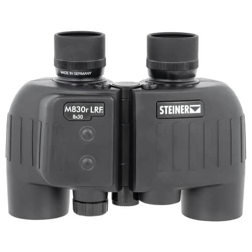 Steiner 2680 M830r Laser Rangefinder 8x30mm Mil Radian Ranging Reticle Floating Prism Black Rubber Armor Steiner 2680 M830r Laser Rangefinder 8x30mm Mil Radian Ranging Reticle Floating Prism Black Rubber Armor