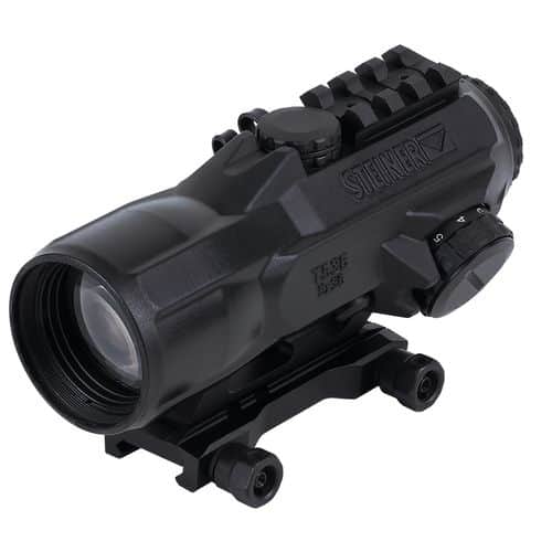 Steiner 8798556 T536 T-Sight 5.56 Black Rubber Armor 5x32mm Illuminated Rapid Dot 5.56 Reticle Steiner 8798556 T536 T-Sight 5.56 Black Rubber Armor 5x32mm Illuminated Rapid Dot 5.56 Reticle
