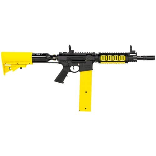 Pepperball 743-03-0494 VKS Carbine Pepperball Launcher Pava Up to 150 ft Range Magazine 15Rds Hopper 180 rds Pepperball 743-03-0494 VKS Carbine Pepperball Launcher Pava Up to 150 ft Range Magazine 15Rds Hopper 180 rds