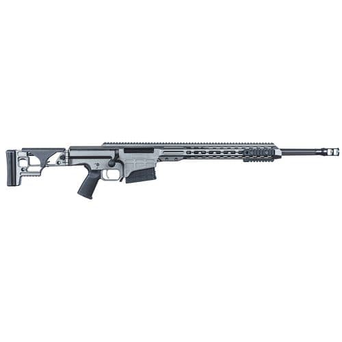 Barrett 18498 MRAD 6.5 Creedmoor 24" 10+1 Tungsten Gray Cerakote Gray Fixed Adjustable Comb Stock Black Polymer Grip Right Hand Barrett 18498 MRAD 6.5 Creedmoor 24" 10+1 Tungsten Gray Cerakote Gray Fixed Adjustable Comb Stock Black Polymer Grip Right Hand