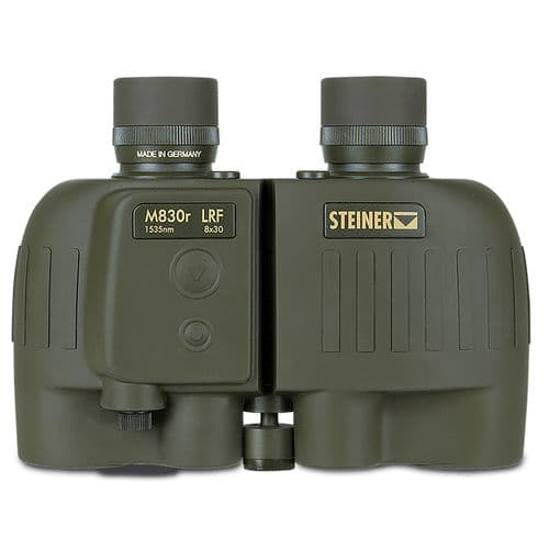 Steiner 2681 M830r LRF 1535nm Green Rubber Armor 8x30mm 6,564 yds Max Distance Steiner 2681 M830r LRF 1535nm Green Rubber Armor 8x30mm 6,564 yds Max Distance