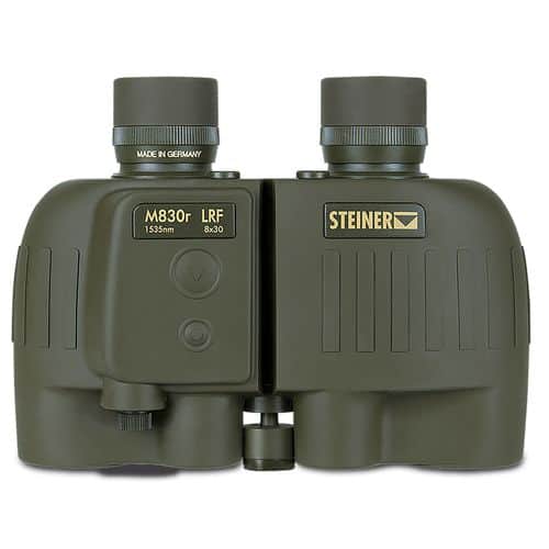 Steiner 2681 M830r LRF 1535nm Green Rubber Armor 8x30mm 6,564 yds Max Distance Steiner 2681 M830r LRF 1535nm Green Rubber Armor 8x30mm 6,564 yds Max Distance