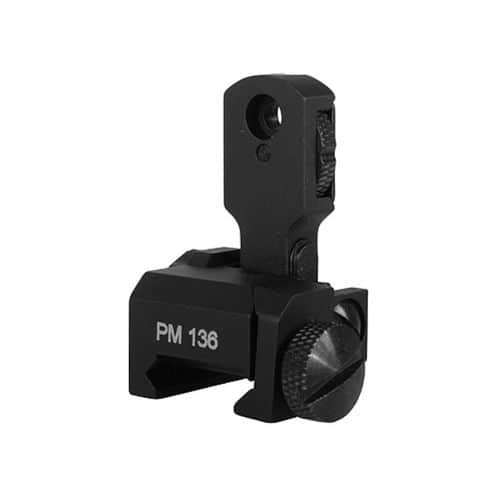 PROMAG AR15/M16 FLIP-UP REAR SIGHT SINGLE PLANE/DUAL APERTURE ALUM PROMAG AR15/M16 FLIP-UP REAR SIGHT SINGLE PLANE/DUAL APERTURE ALUM
