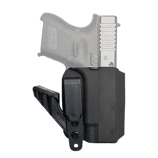 Comp-Tac C756GL297RBKN eV2 AIWB Black Kydex Belt Clip Fits Glock 26 Gen5 Right Hand Comp-Tac C756GL297RBKN eV2 AIWB Black Kydex Belt Clip Fits Glock 26 Gen5 Right Hand