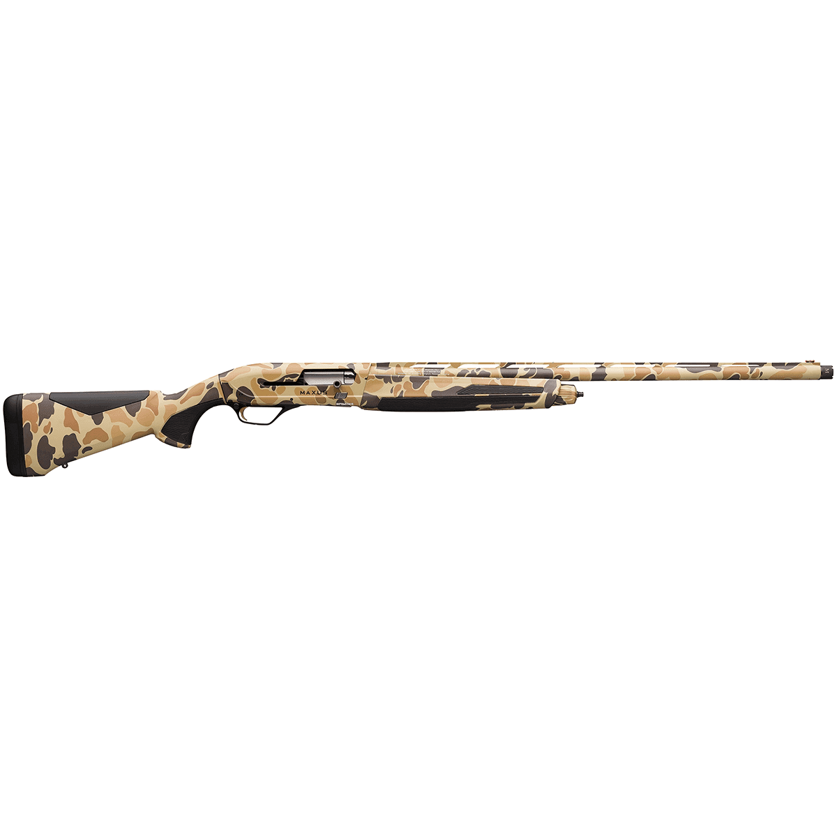 Browning 011740204 Maxus II 12 Gauge 28" 4+1 3.5" Vintage Tan Camo Fixed Overmolded Grip Paneled Stock Right Hand (Full Size) 2 Browning 011740204 Maxus II 12 Gauge 28" 4+1 3.5" Vintage Tan Camo Fixed Overmolded Grip Paneled Stock Right Hand (Full Size) 2