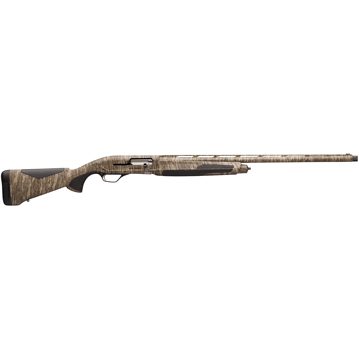 Browning 011702205 Maxus II 12 Gauge 26" 4+1 3.5" Mossy Oak Bottomland Fixed Overmolded Grip Paneled Stock Right Hand (Full Size) Browning 011702205 Maxus II 12 Gauge 26" 4+1 3.5" Mossy Oak Bottomland Fixed Overmolded Grip Paneled Stock Right Hand (Full Size)