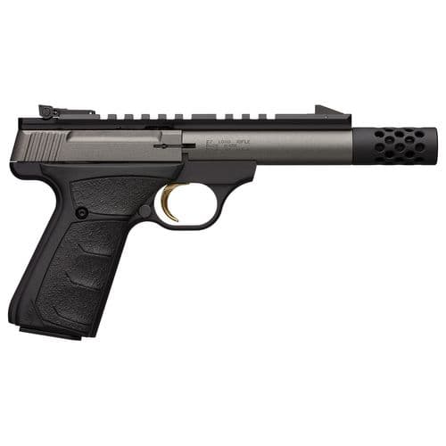 Browning 051570490 Buck Mark Field Target Micro SR 22 LR 4.40" MB 10+1 Matte Gray Tungsten Gray Cerakote Aluminum Slide Black Ultragrip FX Grip Browning 051570490 Buck Mark Field Target Micro SR 22 LR 4.40" MB 10+1 Matte Gray Tungsten Gray Cerakote Aluminum Slide Black Ultragrip FX Grip