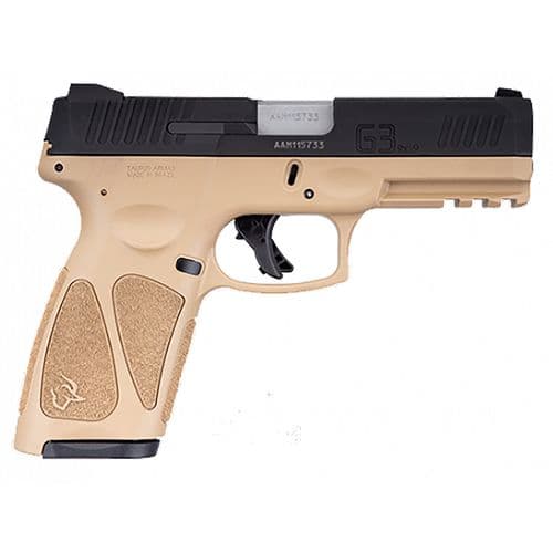 Taurus 1-G3B941T-15 G3 9mm Luger 4" 15+1 Tan Matte Black Steel Slide Tan Polymer Grip Taurus 1-G3B941T-15 G3 9mm Luger 4" 15+1 Tan Matte Black Steel Slide Tan Polymer Grip