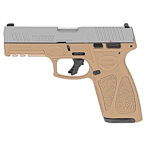Taurus 1-G3B949T G3 9mm Luger 4" 17+1 Tan Matte Stainless Steel Slide Tan Polymer Grip Taurus 1-G3B949T G3 9mm Luger 4" 17+1 Tan Matte Stainless Steel Slide Tan Polymer Grip
