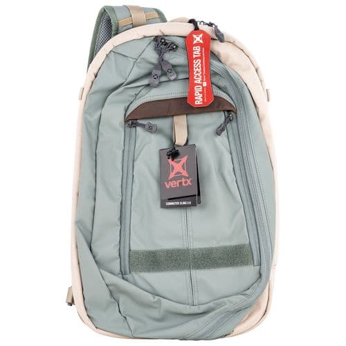 Vertx VTX5011TS/TW Commuter Sling 2.0 Backpack Nylon 20"H X 12.5"W X 6"D Toy Soldier/Tumbleweed Vertx VTX5011TS/TW Commuter Sling 2.0 Backpack Nylon 20"H X 12.5"W X 6"D Toy Soldier/Tumbleweed