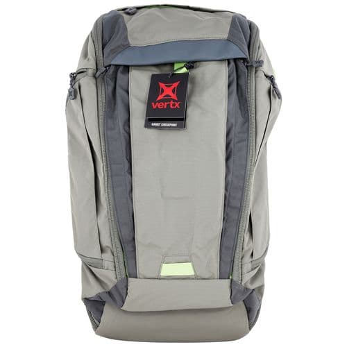 Vertx VTX5018GRM/SMG Gamut Checkpoint Backpack Nylon 23" H x 11" W x 8" D Heather Olive Drab/Smoke Gray Vertx VTX5018GRM/SMG Gamut Checkpoint Backpack Nylon 23" H x 11" W x 8" D Heather Olive Drab/Smoke Gray