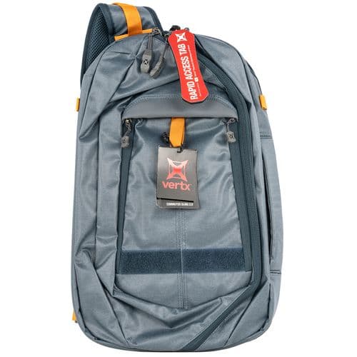 Vertx VTX5011HRF/MSN Commuter Sling 2.0 Backpack Nylon 20"H X 12.5"W X 6"D Heather Reef/Mojave Sun Vertx VTX5011HRF/MSN Commuter Sling 2.0 Backpack Nylon 20"H X 12.5"W X 6"D Heather Reef/Mojave Sun