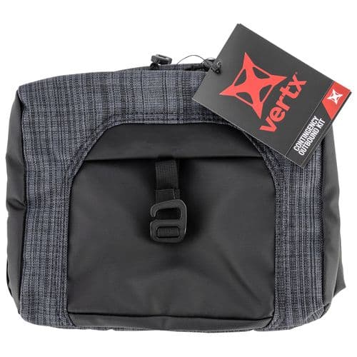 Vertx VTX5250HBKGBKNA Contingency Outbound Kit Deluxe Travel Bag Heather Black w/Galaxy Black Accents 600D Polyester Vertx VTX5250HBKGBKNA Contingency Outbound Kit Deluxe Travel Bag Heather Black w/Galaxy Black Accents 600D Polyester