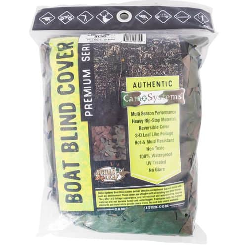 Camo Systems BL20 Broad Leaf Boat Concealment Woodland 59" x 22' Ripstop 2 Camo Systems BL20 Broad Leaf Boat Concealment Woodland 59" x 22' Ripstop 2