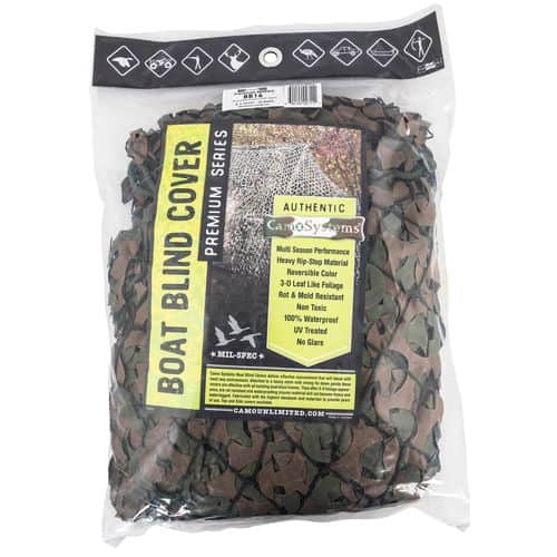 Camo Systems BB16 Military Boat Concealment Green/Brown 5' x 19' Ripstop Mesh Attachment 2 Camo Systems BB16 Military Boat Concealment Green/Brown 5' x 19' Ripstop Mesh Attachment 2