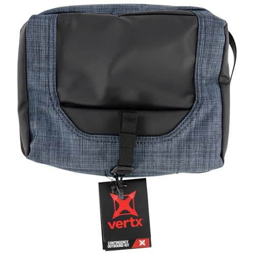 Vertx VTX5250HNV/GBKNA Contingency Outbound Kit Deluxe Travel Bag Heather Navy/ Galaxy Black 600D Polyester 2 Vertx VTX5250HNV/GBKNA Contingency Outbound Kit Deluxe Travel Bag Heather Navy/ Galaxy Black 600D Polyester 2