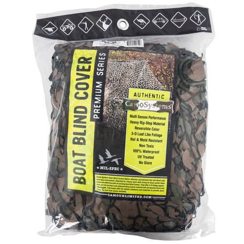 Camo Systems BB20 Military Boat Concealment Green/Brown 5' x 22' Ripstop Mesh Netting Attachment Camo Systems BB20 Military Boat Concealment Green/Brown 5' x 22' Ripstop Mesh Netting Attachment