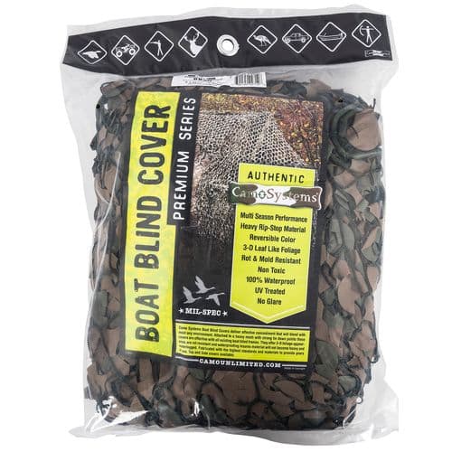 Camo Systems BB20 Military Boat Concealment Green/Brown 5' x 22' Ripstop Mesh Netting Attachment 2 Camo Systems BB20 Military Boat Concealment Green/Brown 5' x 22' Ripstop Mesh Netting Attachment 2