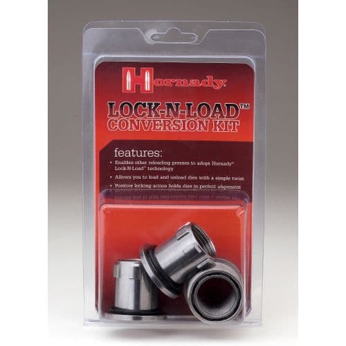 Hornady 044099 Lock-N-Load Conversion Kit Silver Multi-Caliber Steel Hornady 044099 Lock-N-Load Conversion Kit Silver Multi-Caliber Steel