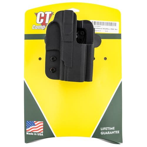 Comp-Tac C241WA326RBKN International Black Kydex OWB Walther PDP 4" Right Hand Comp-Tac C241WA326RBKN International Black Kydex OWB Walther PDP 4" Right Hand