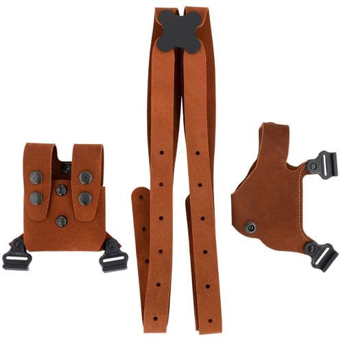 Galco CL2-838R Classic Lite Shoulder System Natural Leather Shoulder Sig P365,P365XL Right Hand 2 Galco CL2-838R Classic Lite Shoulder System Natural Leather Shoulder Sig P365,P365XL Right Hand 2