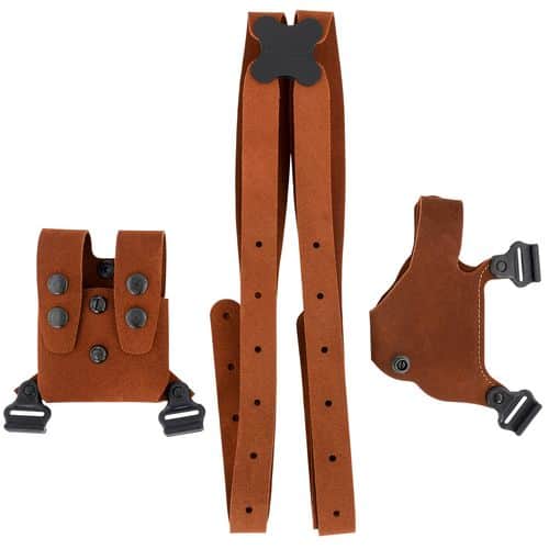 Galco CL2-838R Classic Lite Shoulder System Natural Leather Shoulder Sig P365,P365XL Right Hand 2 Galco CL2-838R Classic Lite Shoulder System Natural Leather Shoulder Sig P365,P365XL Right Hand 2