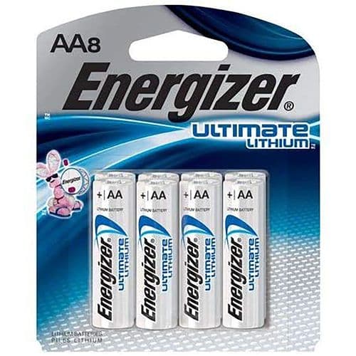 Energizer L91SBP-8.H3 AA Ultimate Lithium 1.5 volts Lithium Energizer L91SBP-8.H3 AA Ultimate Lithium 1.5 volts Lithium