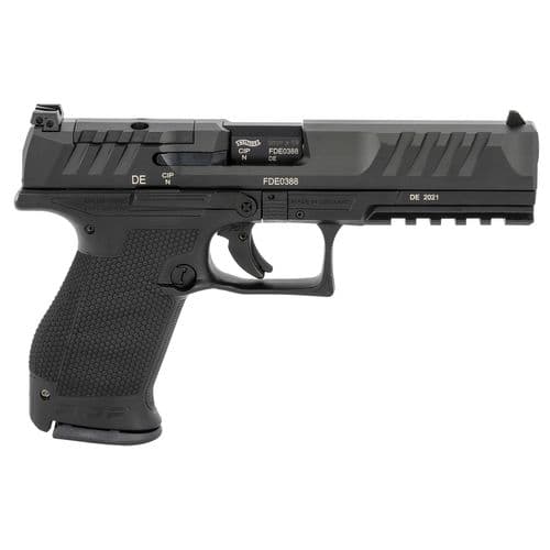 Walther Arms 2858169 PDP Compact Optic Ready 9mm Luger 5" 10+1 Black Polymer Frame Black Steel Slide Performance Duty Textured Black Polymer Grip Walther Arms 2858169 PDP Compact Optic Ready 9mm Luger 5" 10+1 Black Polymer Frame Black Steel Slide Performance Duty Textured Black Polymer Grip