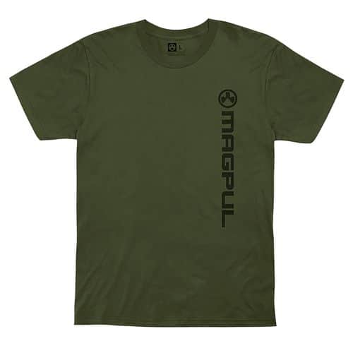 Magpul Vertical Logo T-Shirts Olive Drab 3XL Short Sleeve Magpul Vertical Logo T-Shirts Olive Drab 3XL Short Sleeve