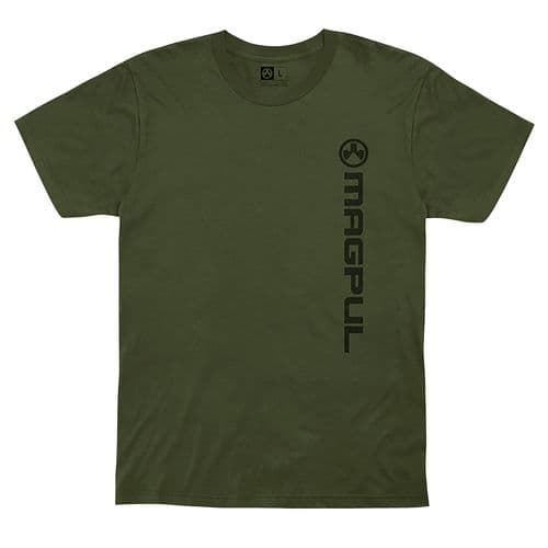 Magpul Vertical Logo T-Shirts Olive Drab 2XL Short Sleeve 2 Magpul Vertical Logo T-Shirts Olive Drab 2XL Short Sleeve 2