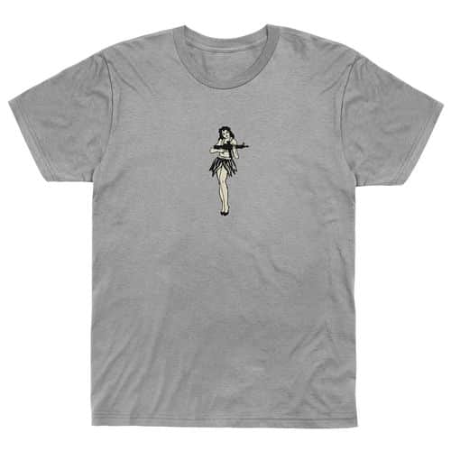 Magpul Hula Girl T-Shirts Athletic Gray Heather Medium Short Sleeve 2 Magpul Hula Girl T-Shirts Athletic Gray Heather Medium Short Sleeve 2