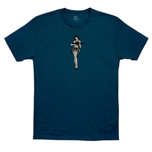 Magpul Hula Girl T-Shirts Blue Stone Heather 2XL Short Sleeve Magpul Hula Girl T-Shirts Blue Stone Heather 2XL Short Sleeve