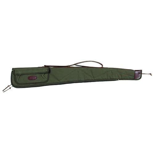 Boyt Harness 0GCWC5011 Signature Shotgun Case 50" OD Green Waxed Canvas with Accessory Pocket & Lockable Zippers Boyt Harness 0GCWC5011 Signature Shotgun Case 50" OD Green Waxed Canvas with Accessory Pocket & Lockable Zippers