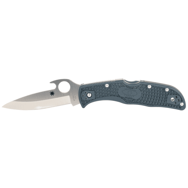 Spyderco C243PGYW Endela 3.41" Folding Clip Point Plain VG-10 Stainless Steel Blade/FRN Blue-Gray Handle Spyderco C243PGYW Endela 3.41" Folding Clip Point Plain VG-10 Stainless Steel Blade/FRN Blue-Gray Handle