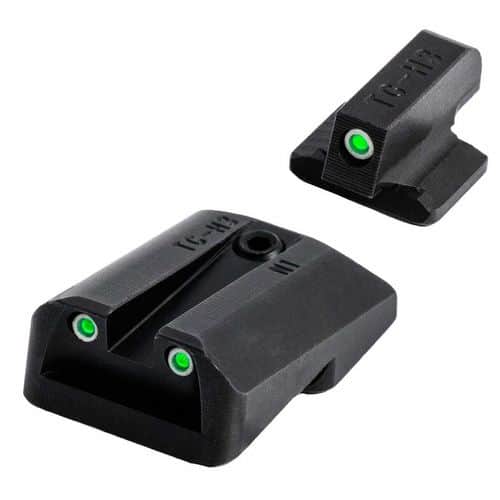 TruGlo TG-TG231S2 Tritium Night Sights Square Green Front/U-Notch Green Rear Nitride Fortress Frame for Sig P-Series with #6 Front & #8 Rear TruGlo TG-TG231S2 Tritium Night Sights Square Green Front/U-Notch Green Rear Nitride Fortress Frame for Sig P-Series with #6 Front & #8 Rear