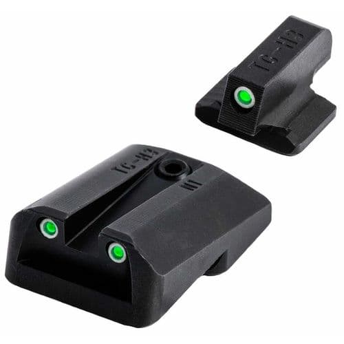 TruGlo TG-TG231N3 Tritium Night Sights Square Green Front & Rear Nitride Fortress Frame for 1911 with Novak 260 Front, 500 Rear TruGlo TG-TG231N3 Tritium Night Sights Square Green Front & Rear Nitride Fortress Frame for 1911 with Novak 260 Front, 500 Rear