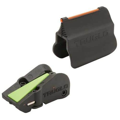 TruGlo TG-TG940 F.A.S.T Universal Shotgun Sight Red Fiber Optic Front, Green Ramp Style Rear Black for Turkey Shotgun TruGlo TG-TG940 F.A.S.T Universal Shotgun Sight Red Fiber Optic Front, Green Ramp Style Rear Black for Turkey Shotgun