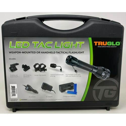 TruGlo TG-TG7670T1 Light Kit Tactical 250 Lumens Output White Black Anodized Aluminum TruGlo TG-TG7670T1 Light Kit Tactical 250 Lumens Output White Black Anodized Aluminum