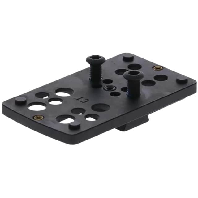 TruGlo Pistol Red Dot Sight Mount Black Nitride Fortress Steel Trijicon RMR Mount TG8950C2 TruGlo Pistol Red Dot Sight Mount Black Nitride Fortress Steel Trijicon RMR Mount TG8950C2