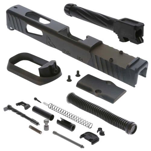 Rival Arms RA-RA13G101B Faction Series Slide A2 Build Kit for Glock 17 Gen3 9mm Luger Battle Bronze Finish with RMR Optic Cut Rival Arms RA-RA13G101B Faction Series Slide A2 Build Kit for Glock 17 Gen3 9mm Luger Battle Bronze Finish with RMR Optic Cut