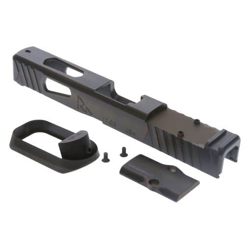 Rival Arms RA-RA14G102B Faction Series Slide A1 with RMR Cut Cerakote Battle Bronze 17-4 Stainless Steel for Glock 17 Gen3 (Slide & Mag Well Only) Rival Arms RA-RA14G102B Faction Series Slide A1 with RMR Cut Cerakote Battle Bronze 17-4 Stainless Steel for Glock 17 Gen3 (Slide & Mag Well Only)