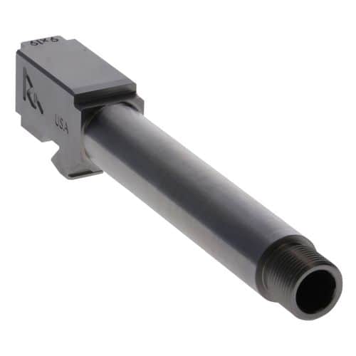 Rival Arms RA-RA22G202D Essential V2 Drop-In Barrel 9mm Luger 4.49" Stainless Steel Finish & Material with Threading for Glock 19 Gen3-4 Rival Arms RA-RA22G202D Essential V2 Drop-In Barrel 9mm Luger 4.49" Stainless Steel Finish & Material with Threading for Glock 19 Gen3-4