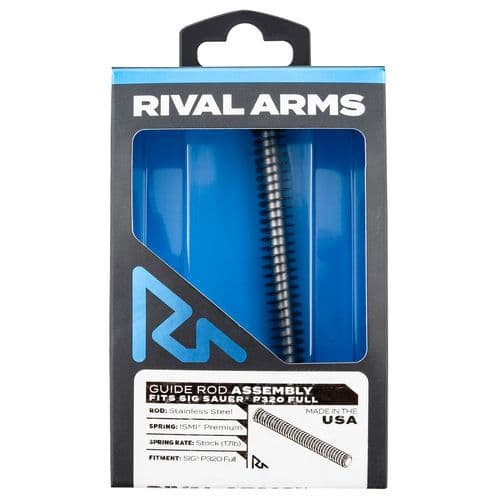 Rival Arms RA-RA50S201S Guide Rod Assembly Stainless Steel for Sig P320 Full Size Rival Arms RA-RA50S201S Guide Rod Assembly Stainless Steel for Sig P320 Full Size