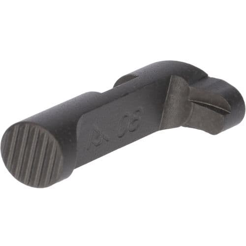 Rival Arms RA-RA72C001D Magazine Release Extended Matte Anodized Gray Aluminum for CZ 75 B Rival Arms RA-RA72C001D Magazine Release Extended Matte Anodized Gray Aluminum for CZ 75 B