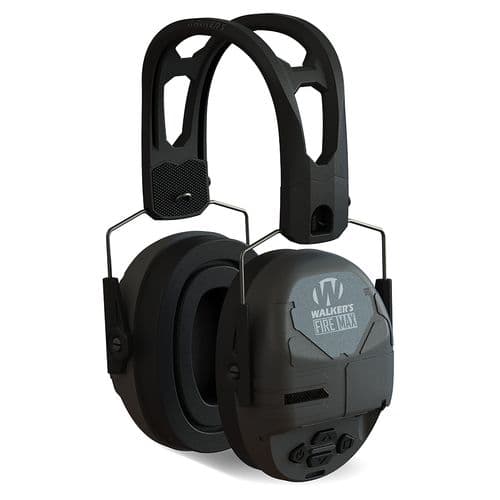 Walkers GWP-DFM Firemax Digital Muff Over the Head Polymer Black Ear Cups with Black Tacti-Grip Headband Walkers GWP-DFM Firemax Digital Muff Over the Head Polymer Black Ear Cups with Black Tacti-Grip Headband
