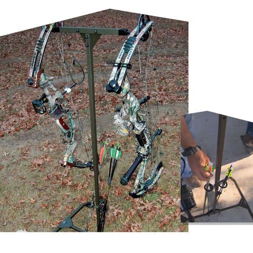 HME HMEHSPH Hard Surface Bow Practice Hanger Green Steel HME HMEHSPH Hard Surface Bow Practice Hanger Green Steel