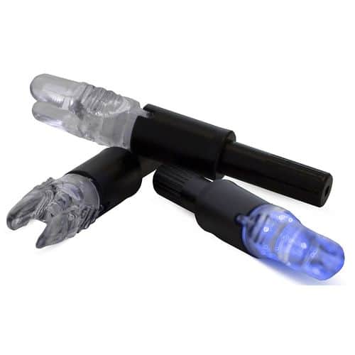NAP NAP-ILLN-BL-6PK Thunderglo Illuminated Nock Blue NAP NAP-ILLN-BL-6PK Thunderglo Illuminated Nock Blue