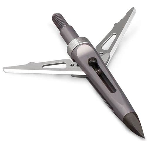 NAP NAP-60-997 Killzone Trophy Tip Mechanical 100 grain Silver/Black NAP NAP-60-997 Killzone Trophy Tip Mechanical 100 grain Silver/Black