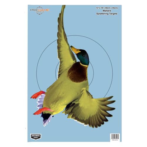 Birchwood Casey 35407 Pregame Duck Paper Duck 12" x 18" Birchwood Casey 35407 Pregame Duck Paper Duck 12" x 18"