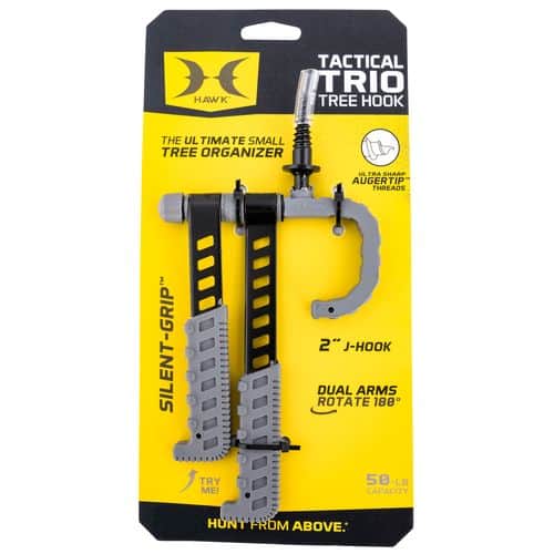 Hawk HWK-HA3012 Tactical Trio Tree Hook Black Hawk HWK-HA3012 Tactical Trio Tree Hook Black